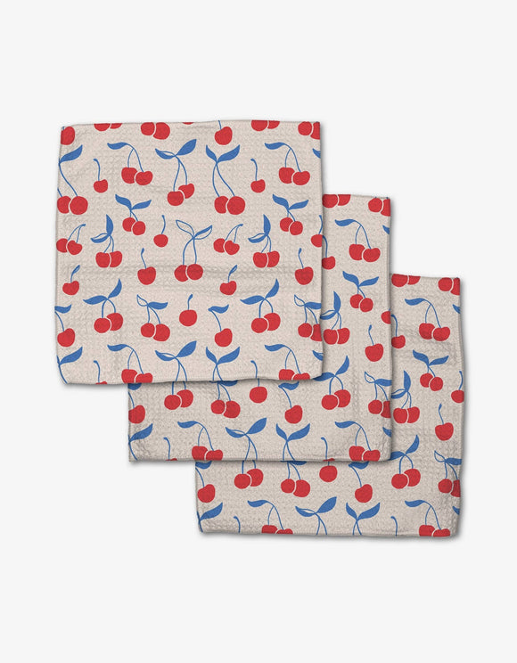 Very Cherry Dishcloth Set