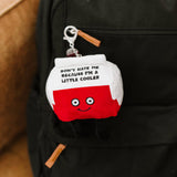 Punchkins "Don't Hate Me" Cooler Plush Bag Charm