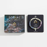 Zodiac Crystal Bead Bracelet Collection: Air