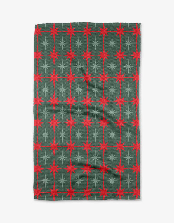 Holiday Stars Tea Towel