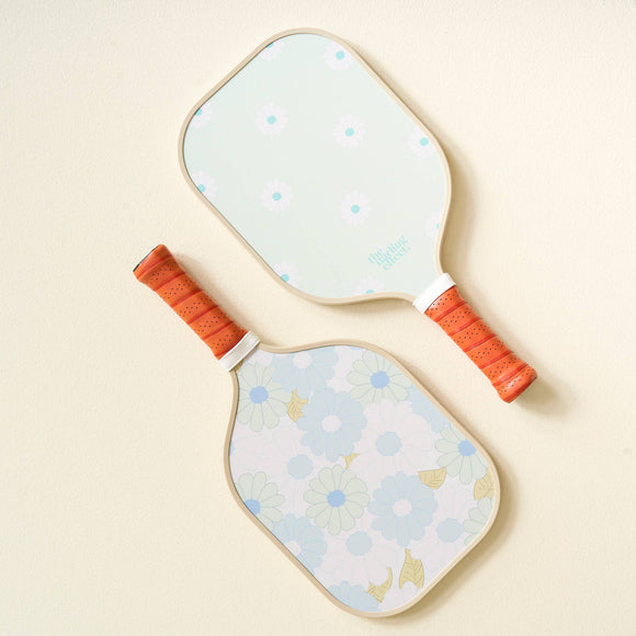 Pickleball Paddle-Daisy Craze Aqua