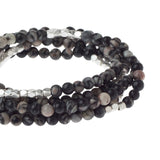 Stone Wrap: Black Network Agate - Stone of Inner Stability