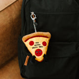 Punchkins Funny Pizza Plush Bag Charm
