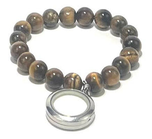 Charm Bracelet - Tigers Eye