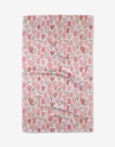 Neutral Rose Tea Towel