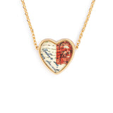 Art Heart Necklace - P.S. I Love You