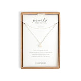 Pearls From Within Necklace - Silver