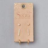 Scarlett Stud Trio - Gold