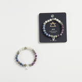 Zodiac Crystal Bead Bracelet Collection: Air