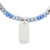 Stone Intention Charm Bracelet - Howlite/Silver