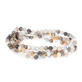 Wrap Bracelet; Mexican Onyx - Stone of Confidence