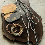 Wrap Bracelet; Labradorite - Stone of Magic